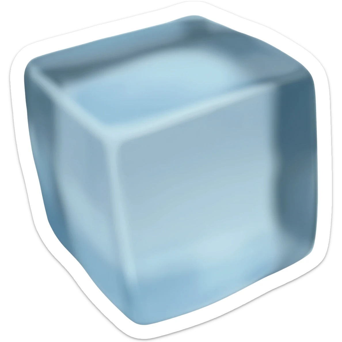 Emojis hielo sticker