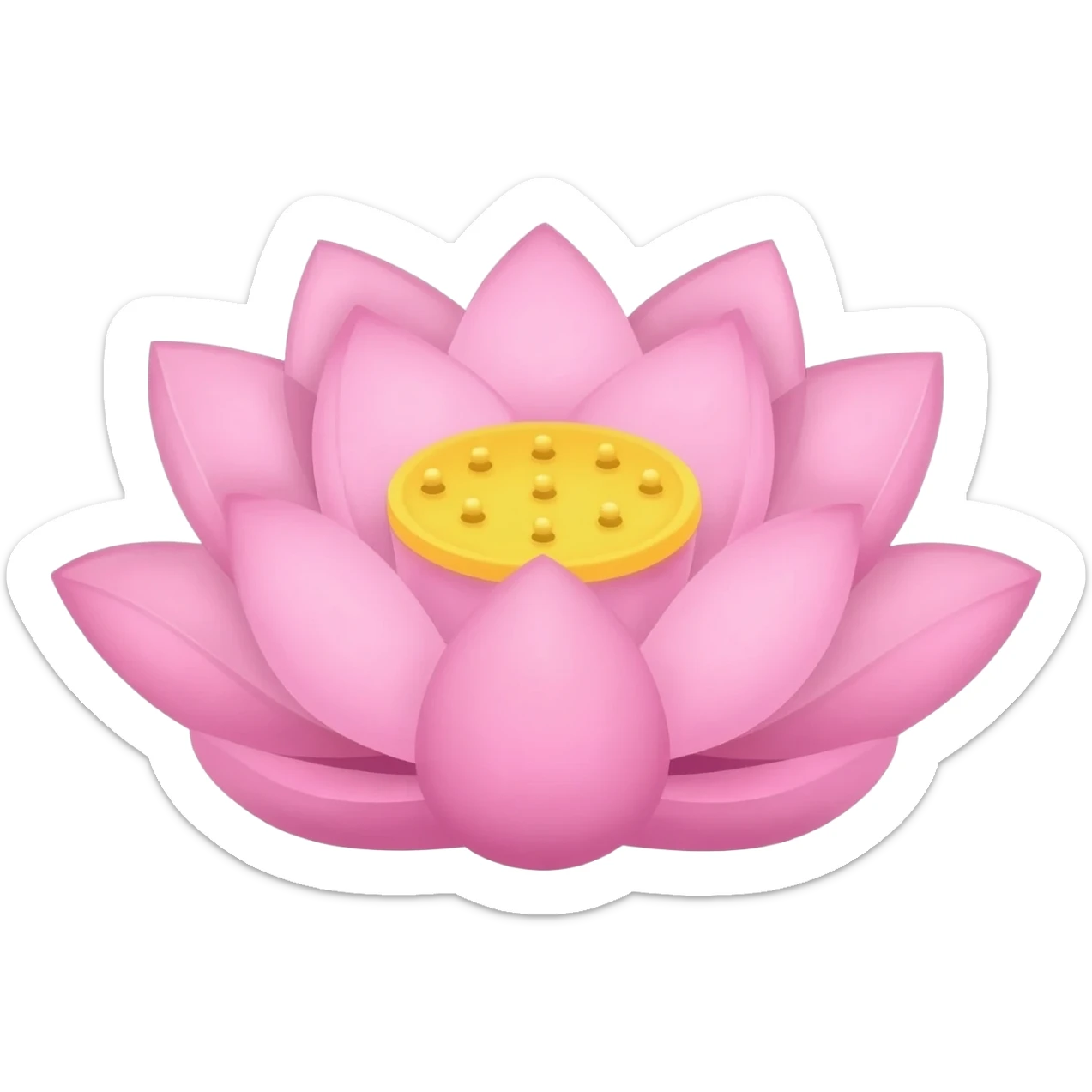 БАБОЧКА ИЗ ЛОТОСА sticker