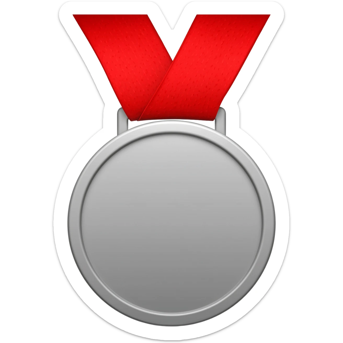 médaille d'argent sticker