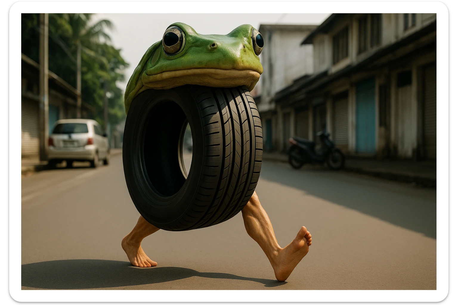 crea una fotografia ratio 16.9 identica a esta no debes cambiar nada solo darmela en estilo Foto hiper realista,no debes agrgar elementos ni letras todo debe permanecer igual y con la isma paleta de colores y expresiones. sticker