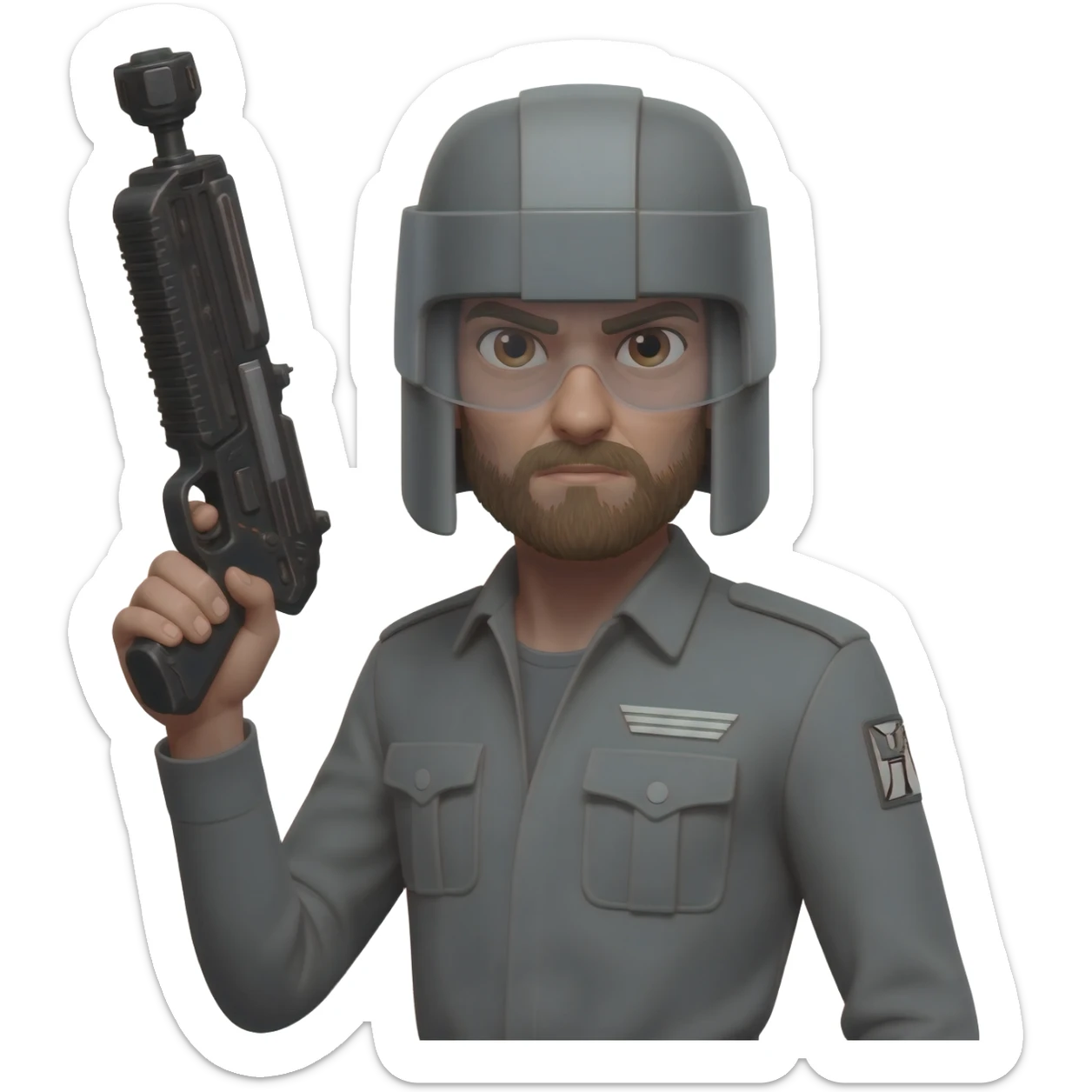 создай смайлик скаут из звёздных воин sticker