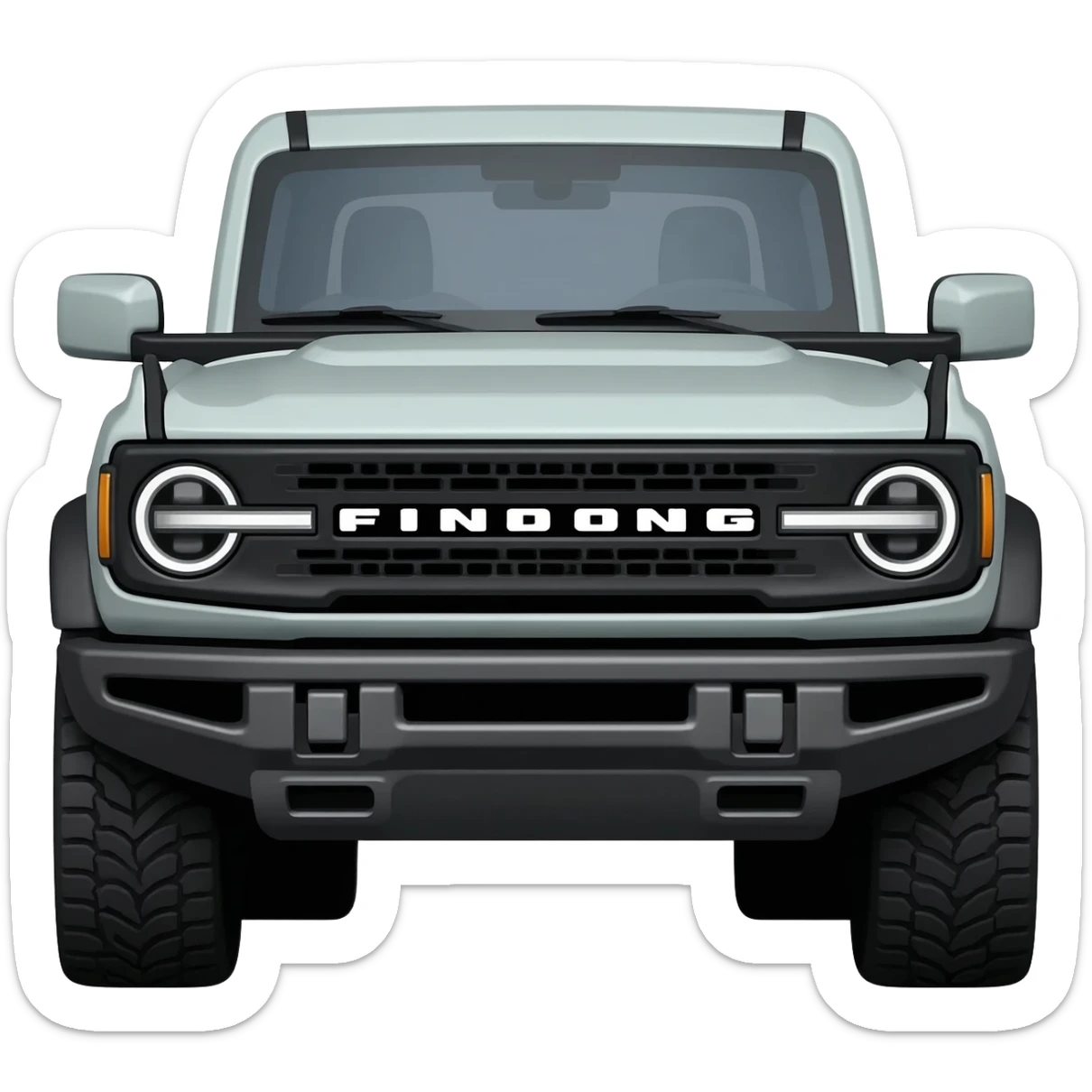 Ford  bronco sticker