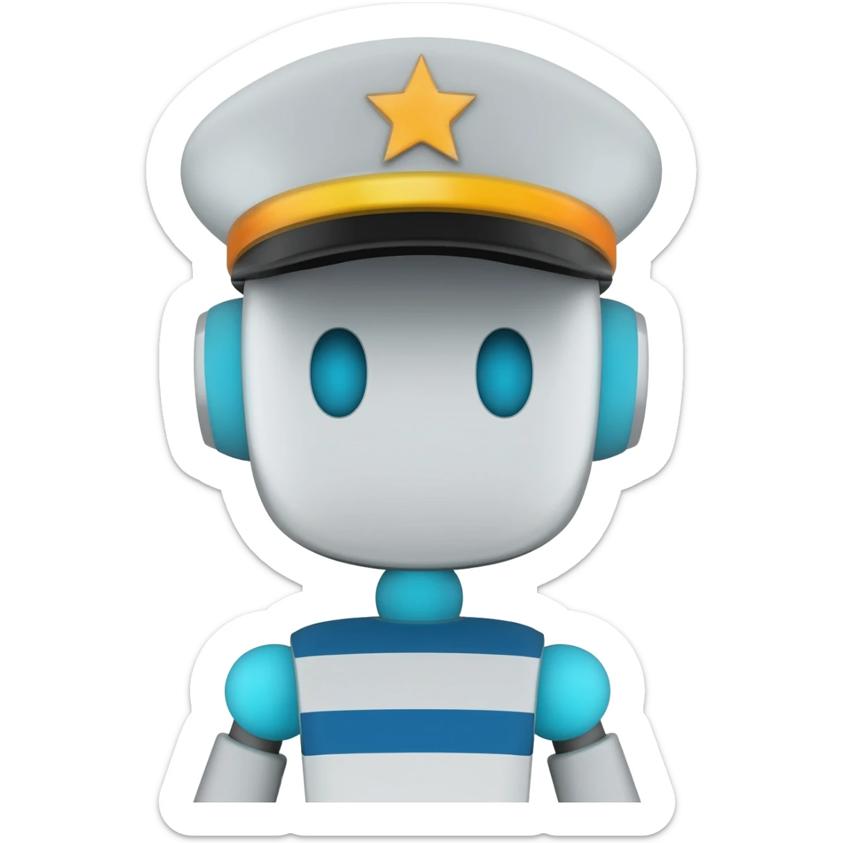 seafarer robot sticker