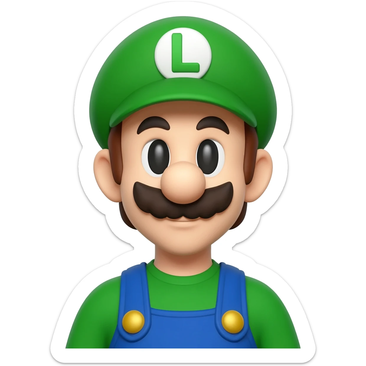 Luigi sticker