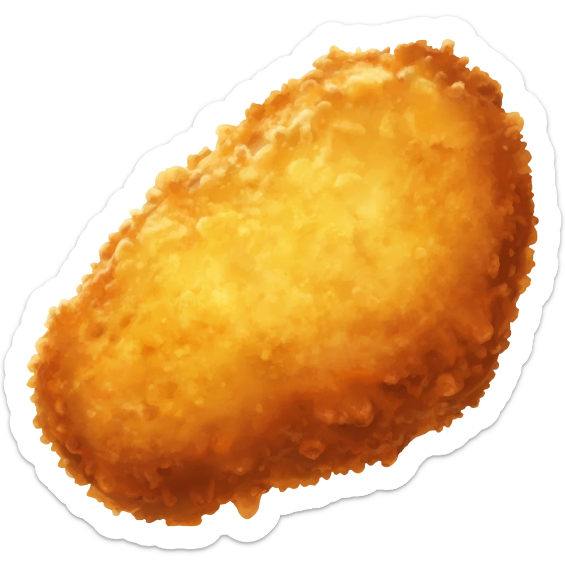 Chicken nugget sticker