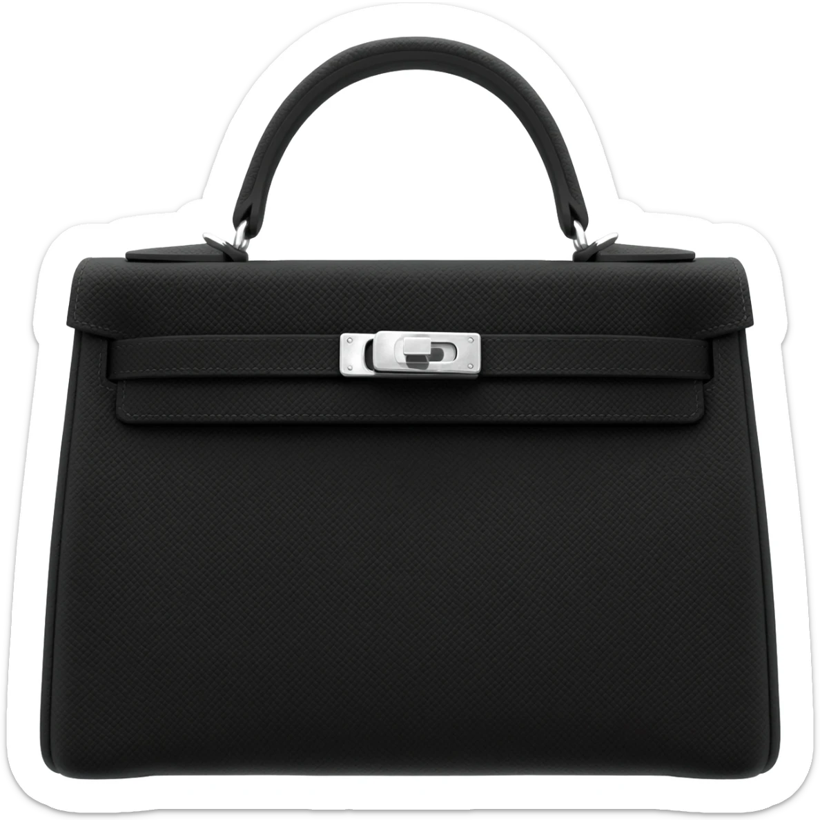 matte black kelly hermes bag sticker