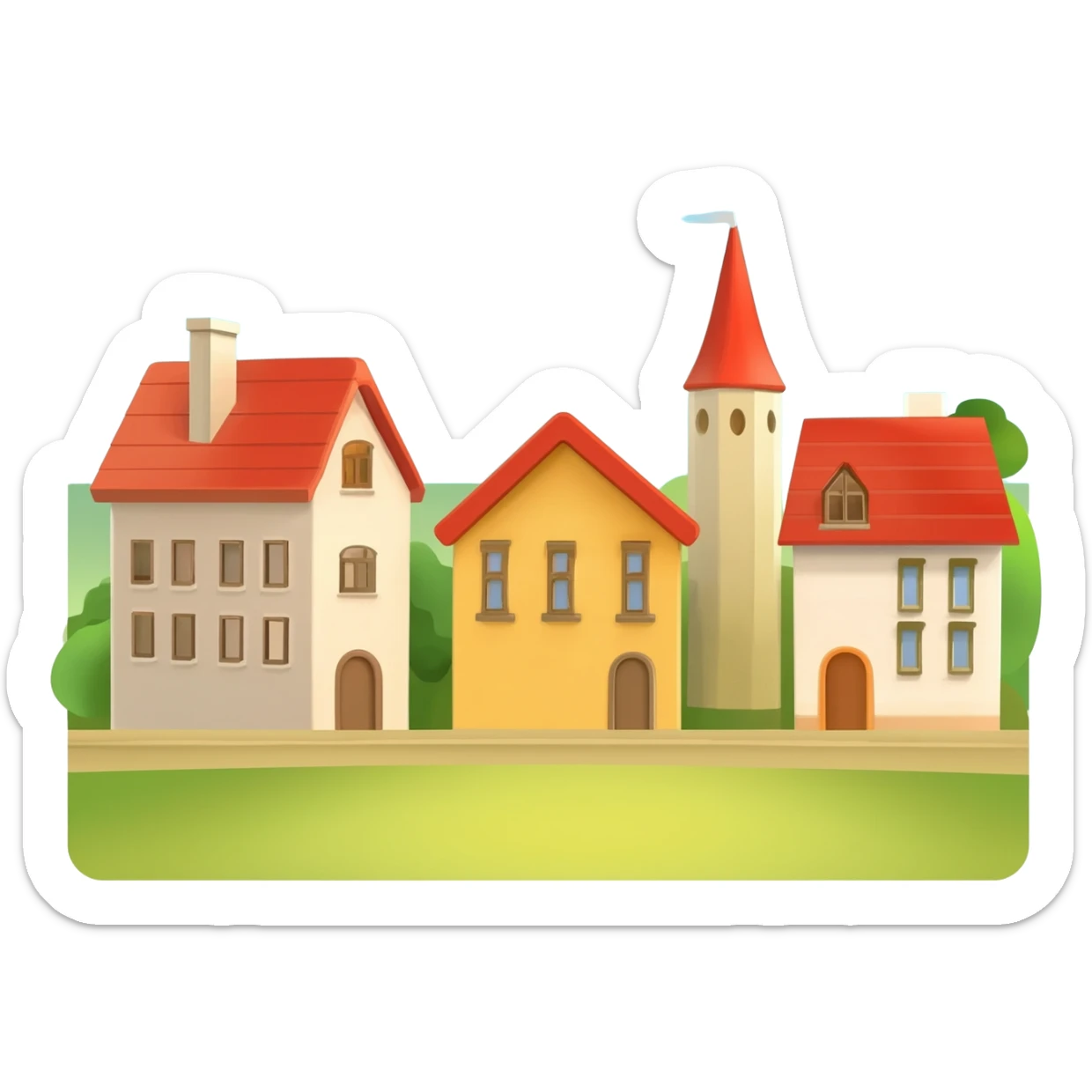 Village sticker