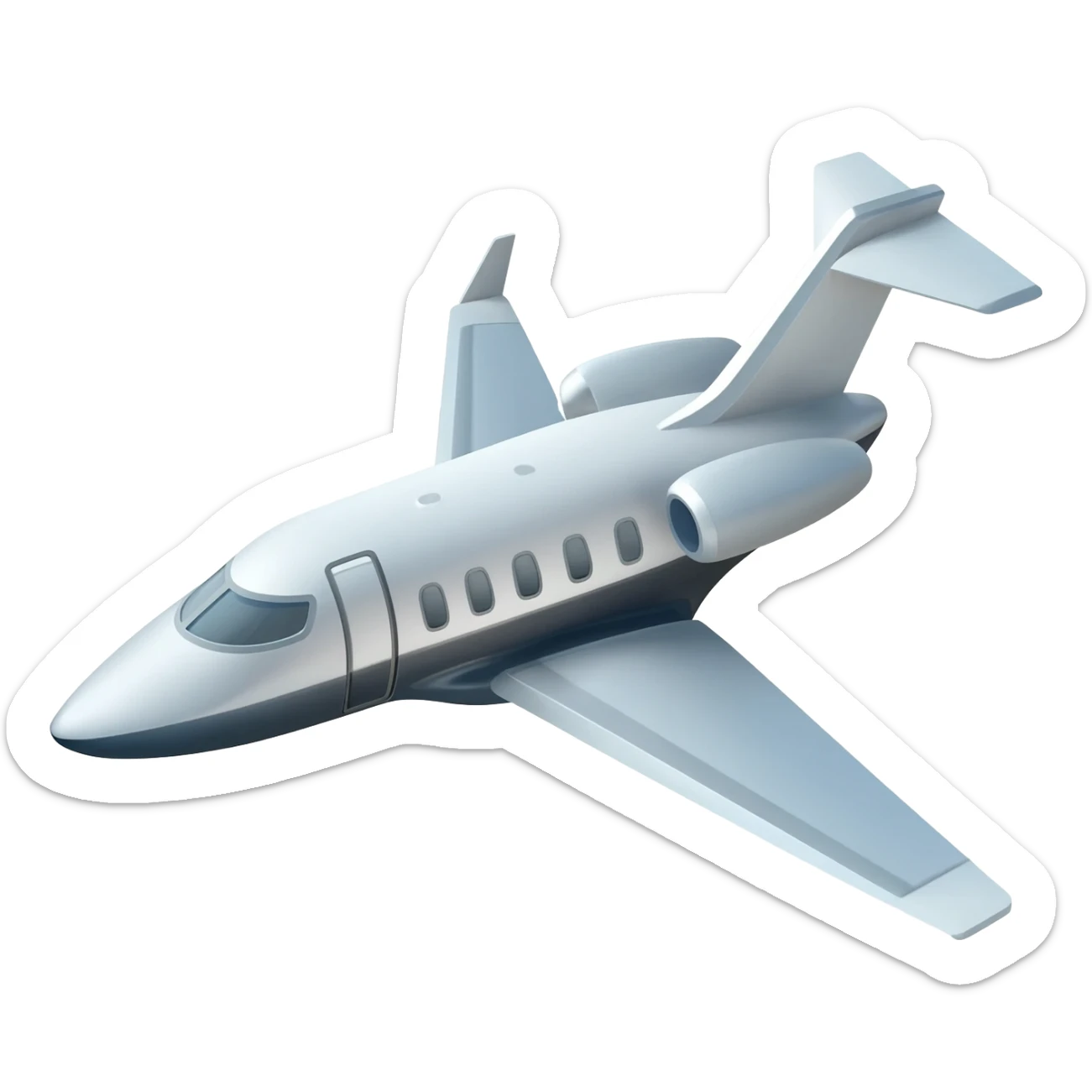 plane vip sticker
