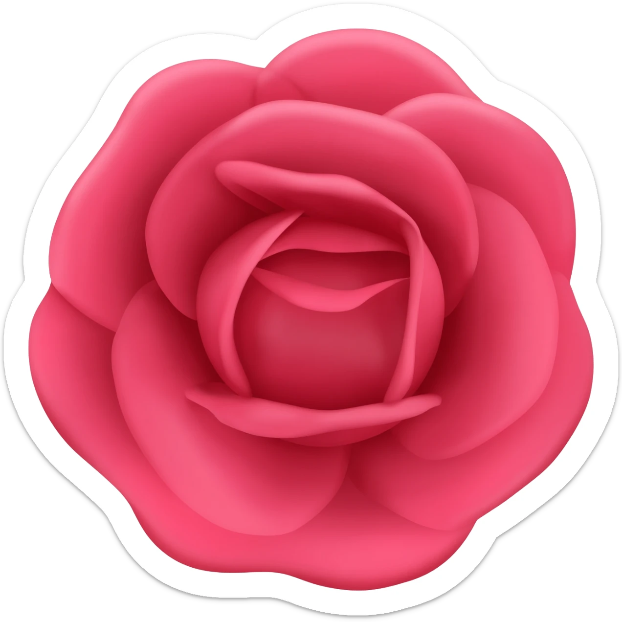 Rose sticker