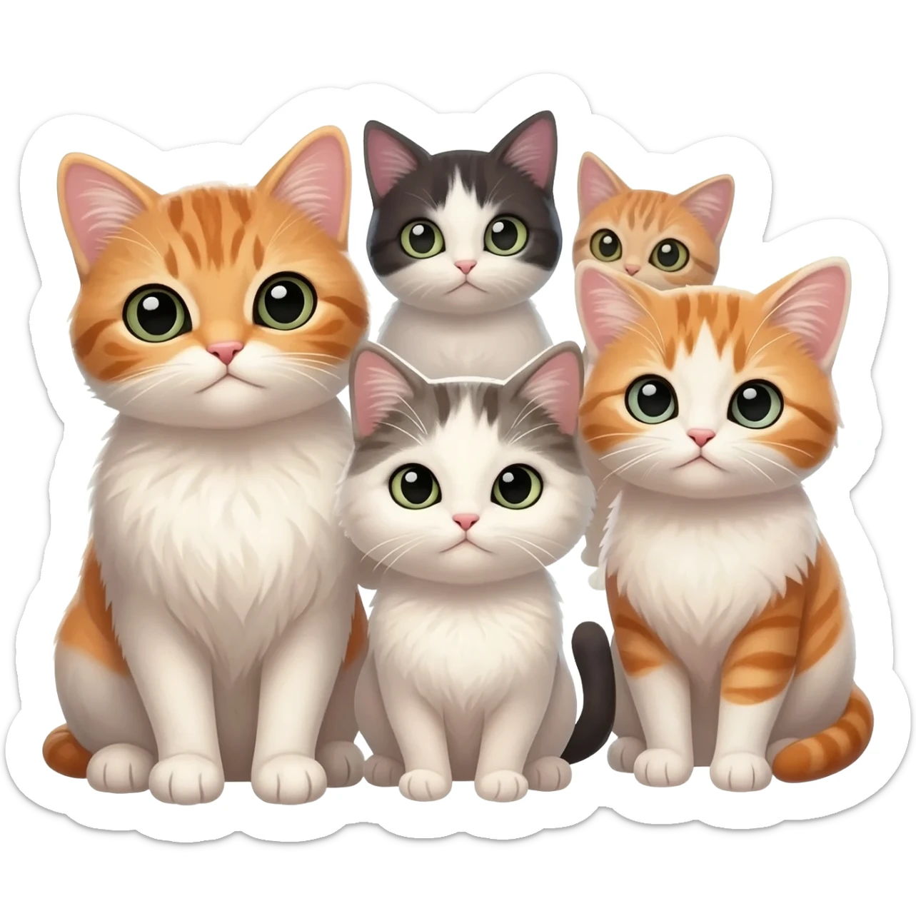 котик пак sticker