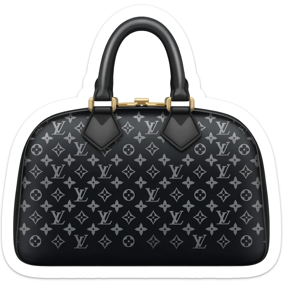 louis vuitton black sticker