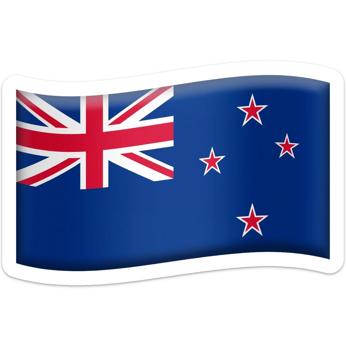 Flag of New Zealand sticker