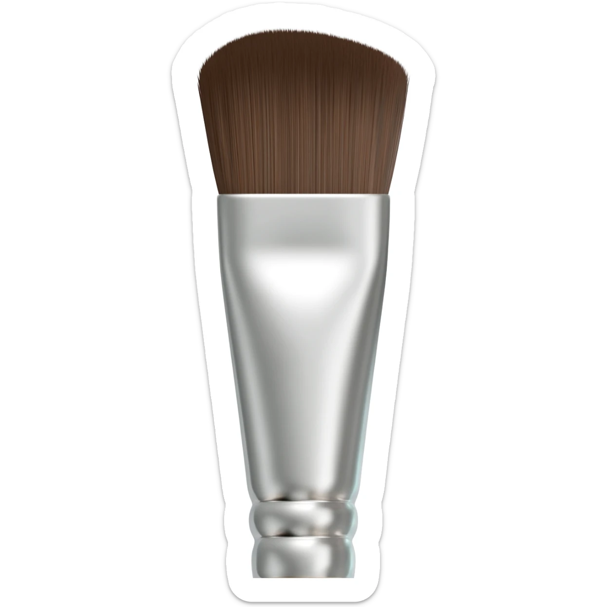 eyebrow brush sticker