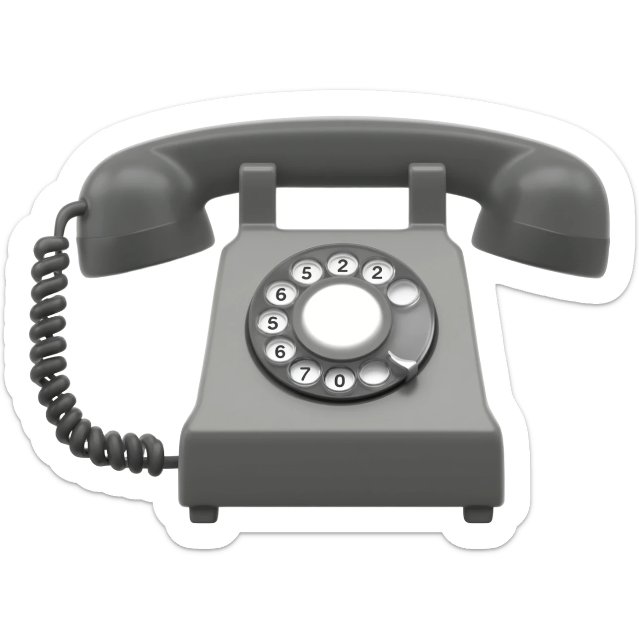 telephone sticker