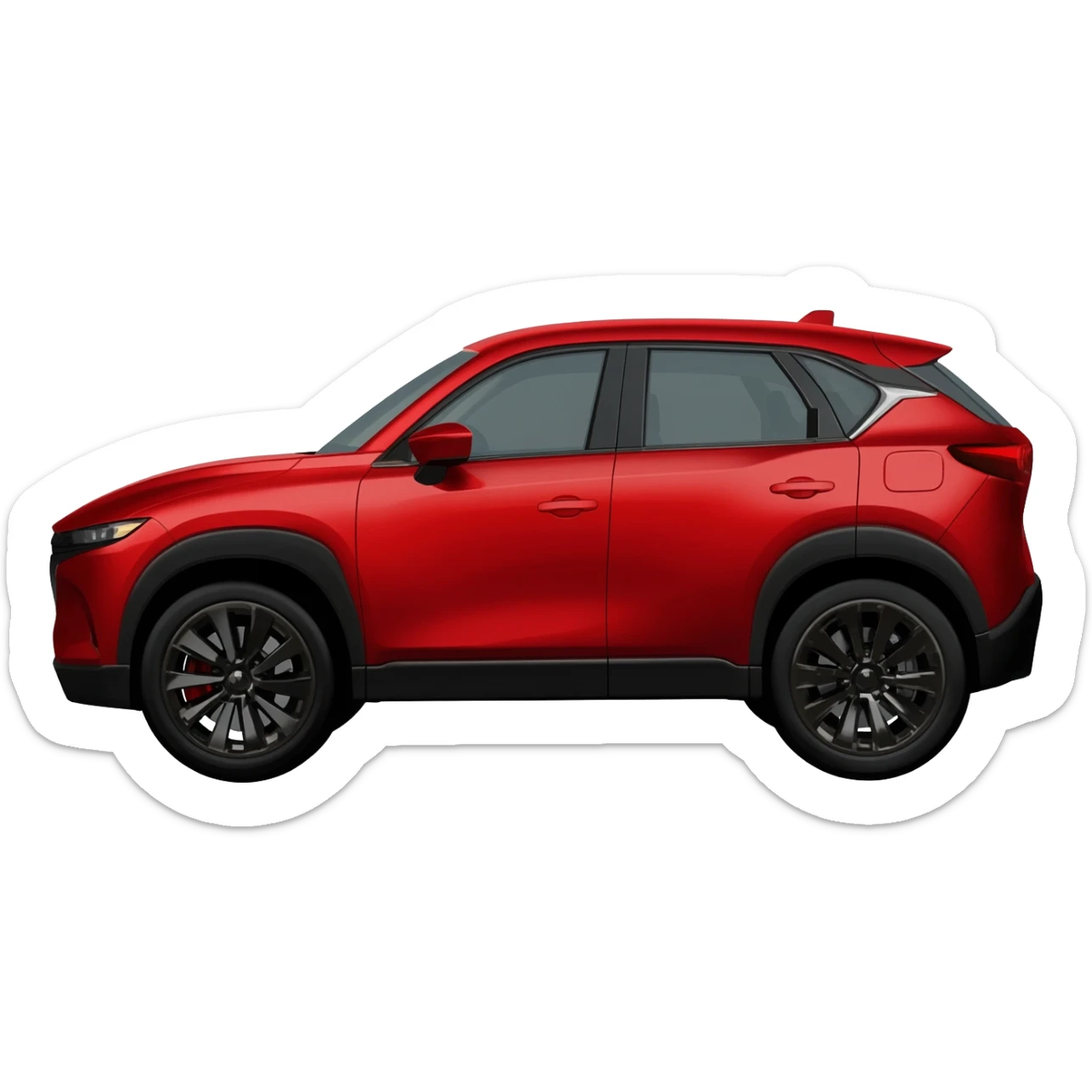cx 5 2023 roja sticker