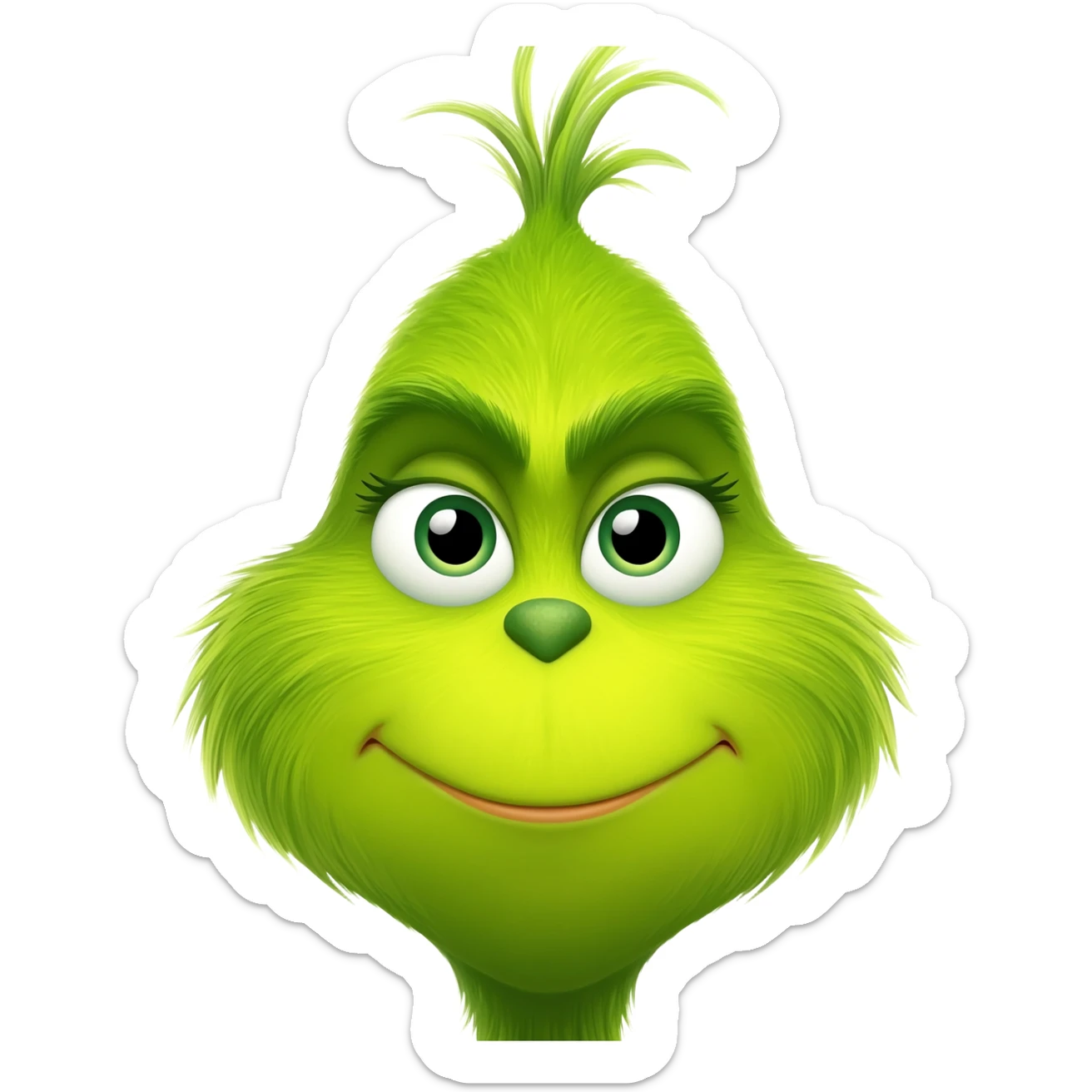 Grinch sticker