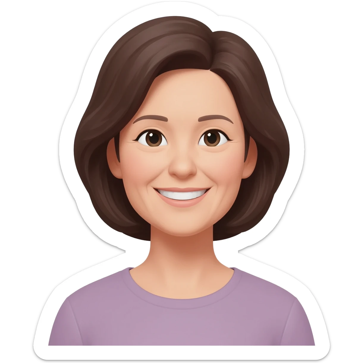 middle aged mom sticker