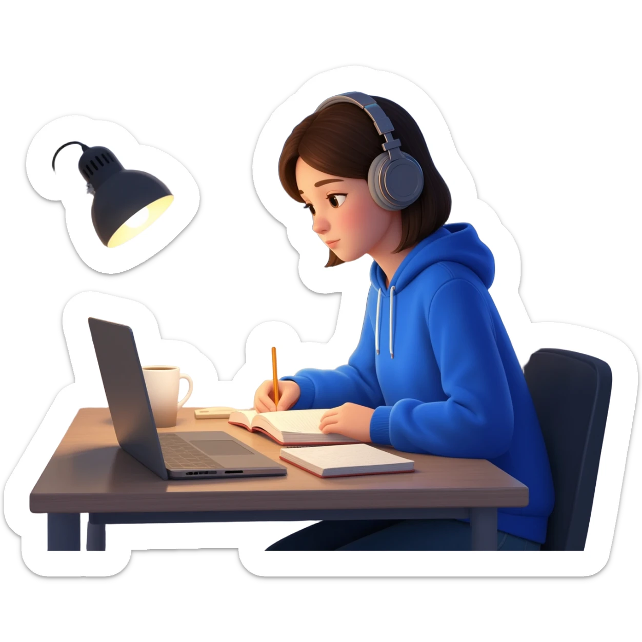 Lofi girl sticker