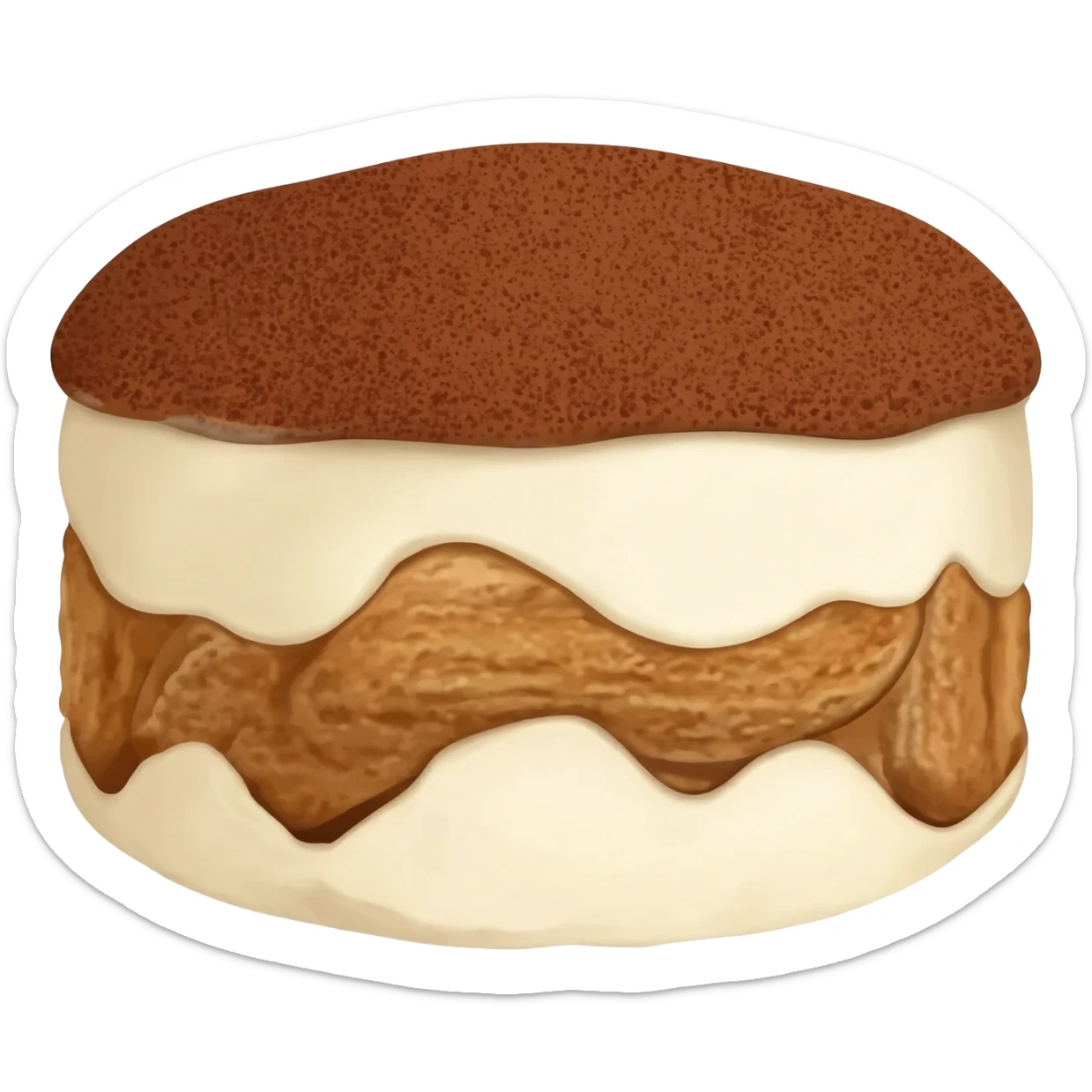 Tiramisu sticker