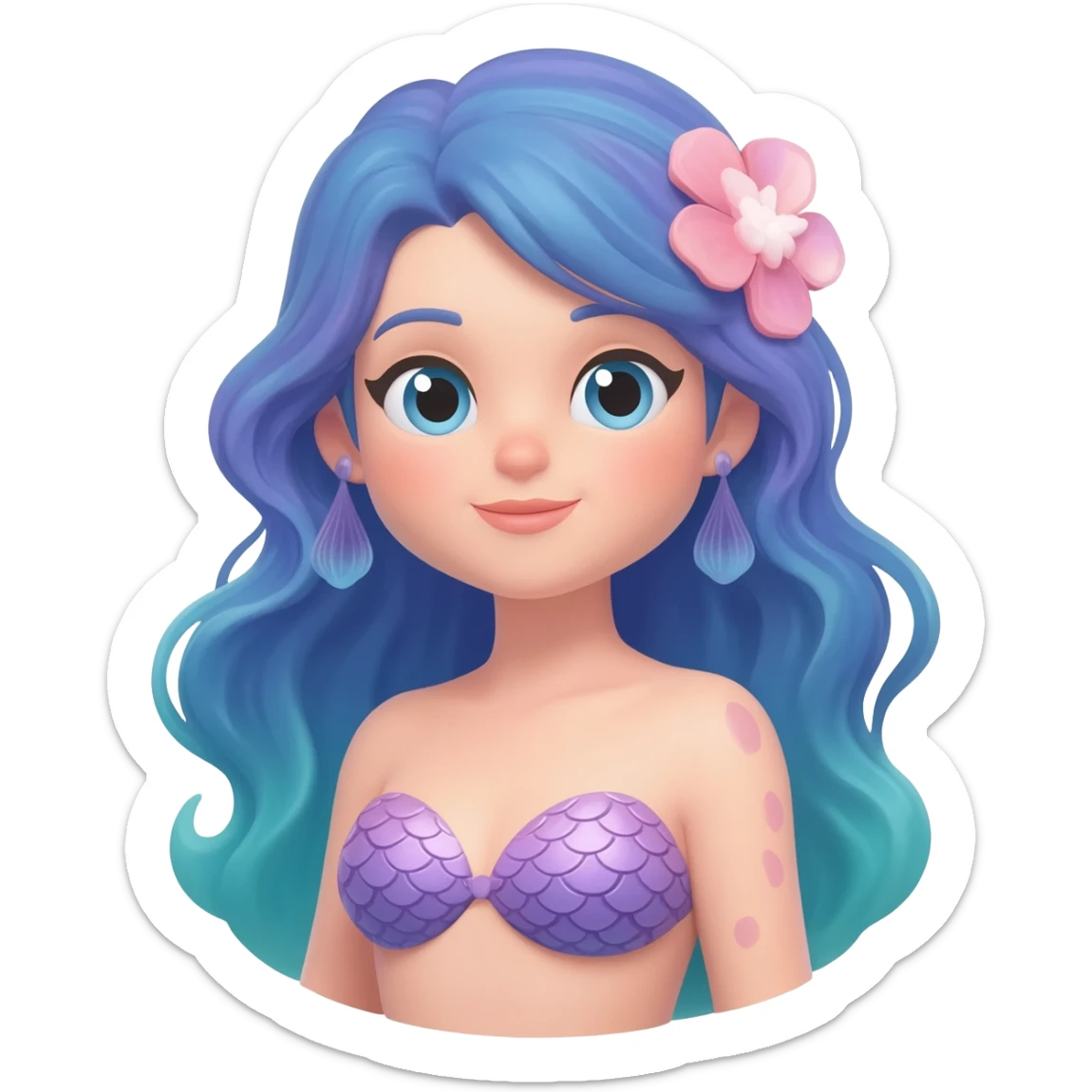 Mermaid sticker