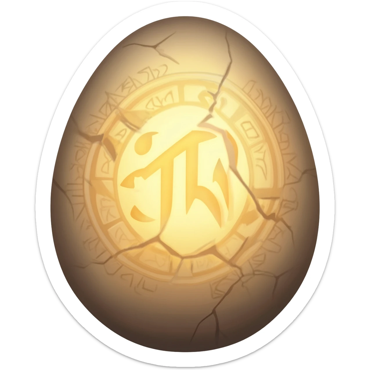 Dragon Egg sticker