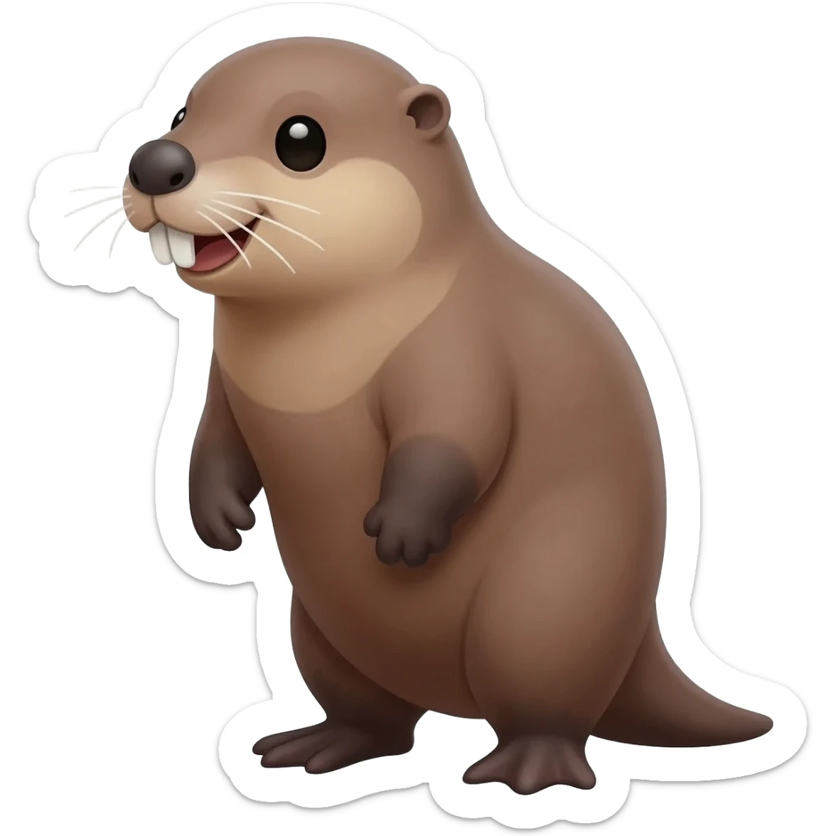 Platypus (duck bill) sticker