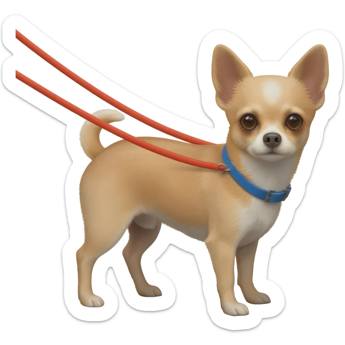 chihuahua correa sticker