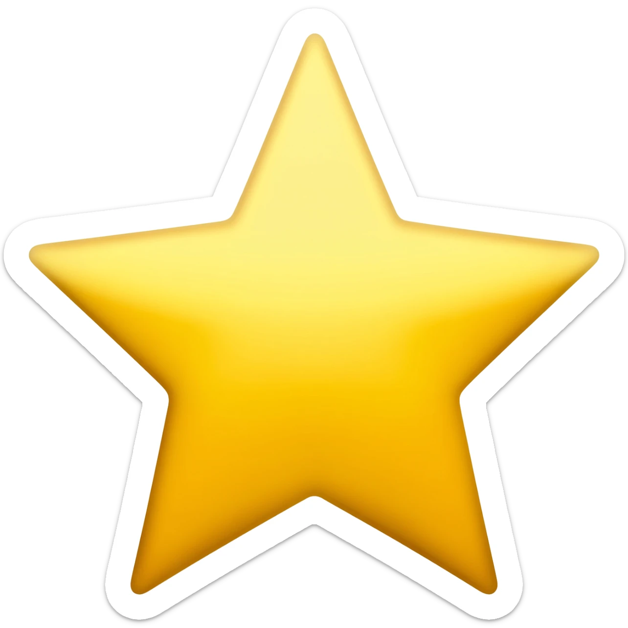 gold star sticker