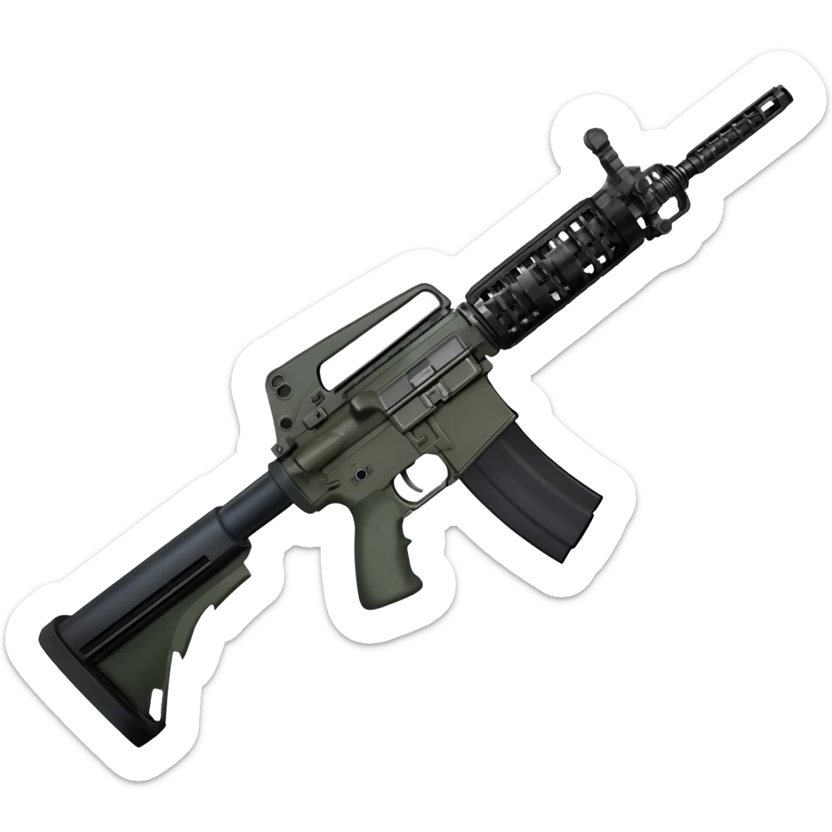 Elisco M16A1 Rifle sticker