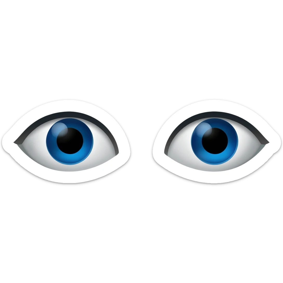 Principe ojos azules sticker