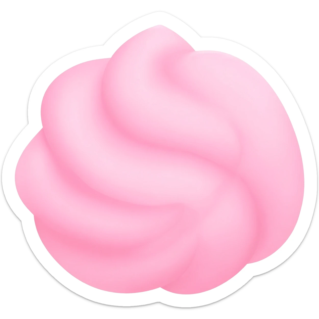 cotton candy  sticker