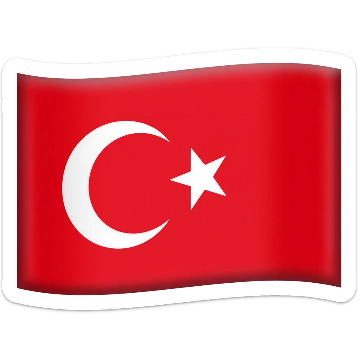 Flag of Turkey sticker