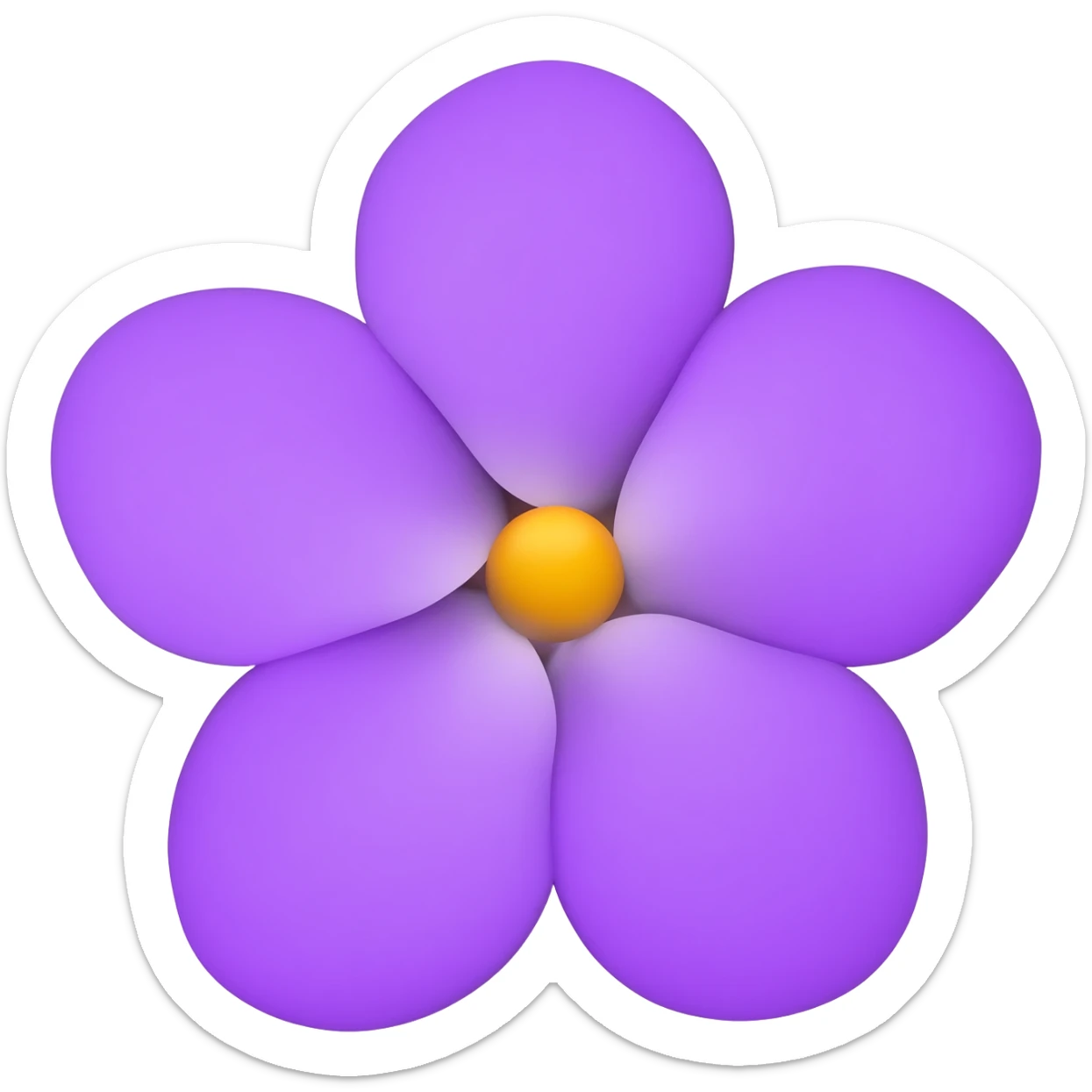 violetta fiore sticker