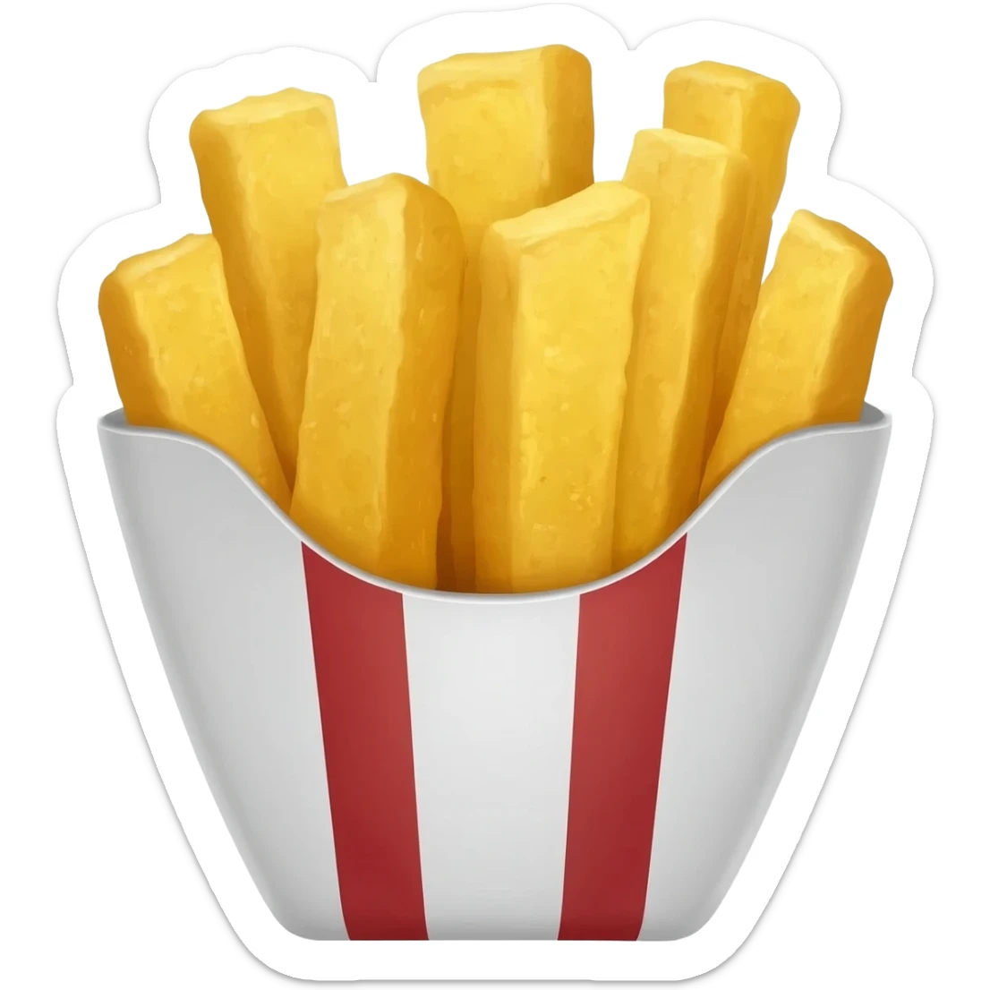 fish and chips sticker