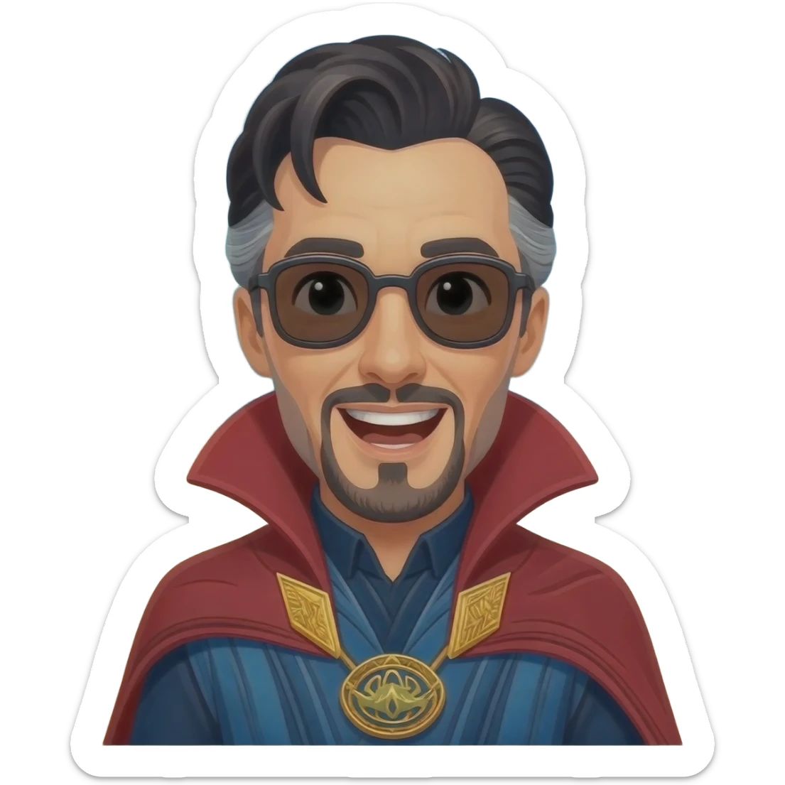 Doctor Strange is on vacation sticker