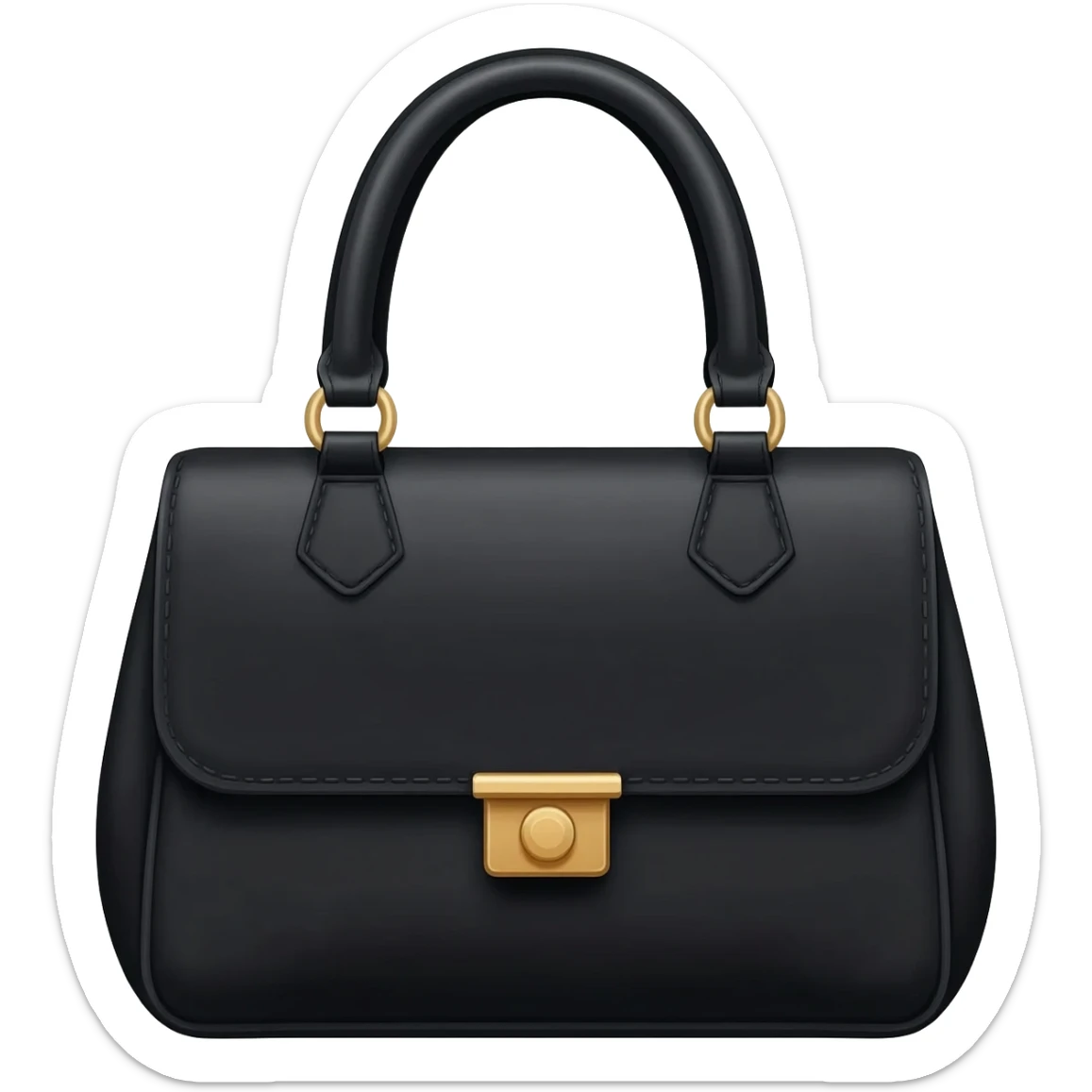 black color lady dior bag sticker