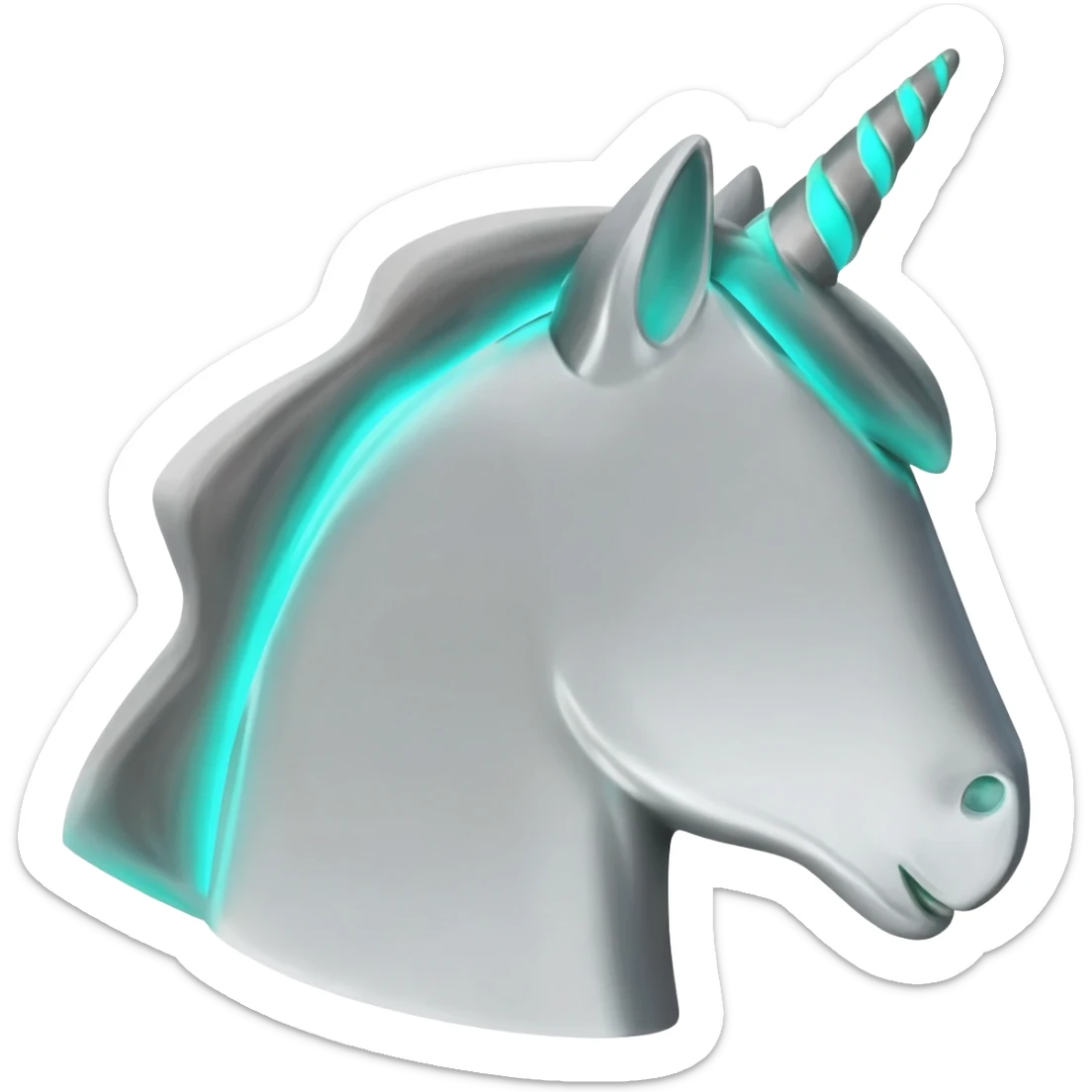 unicorn computer sticker