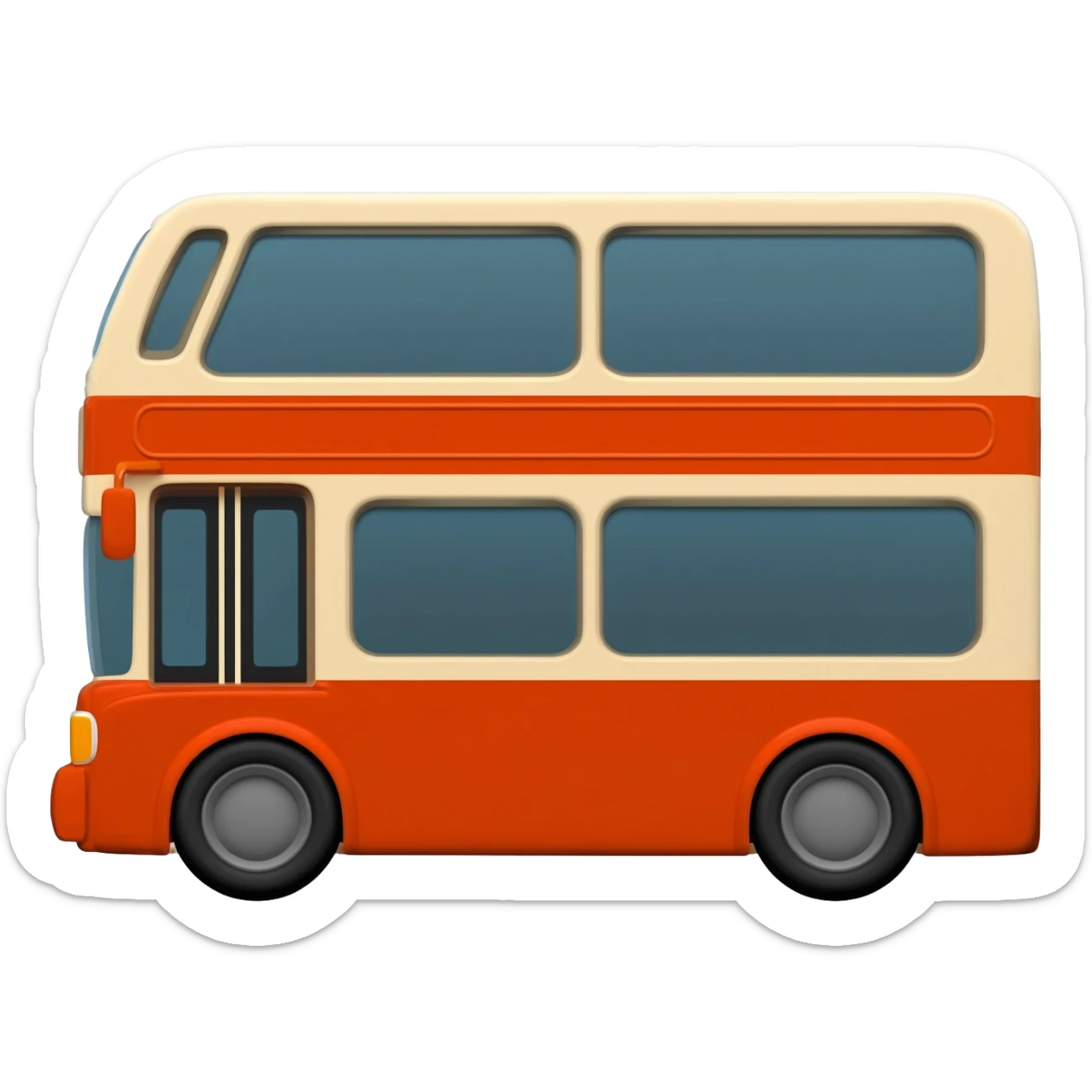 Double-Decker Bus sticker