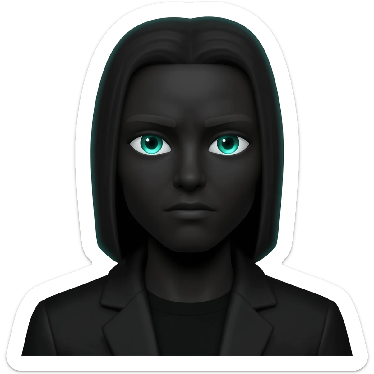 black spirit sticker