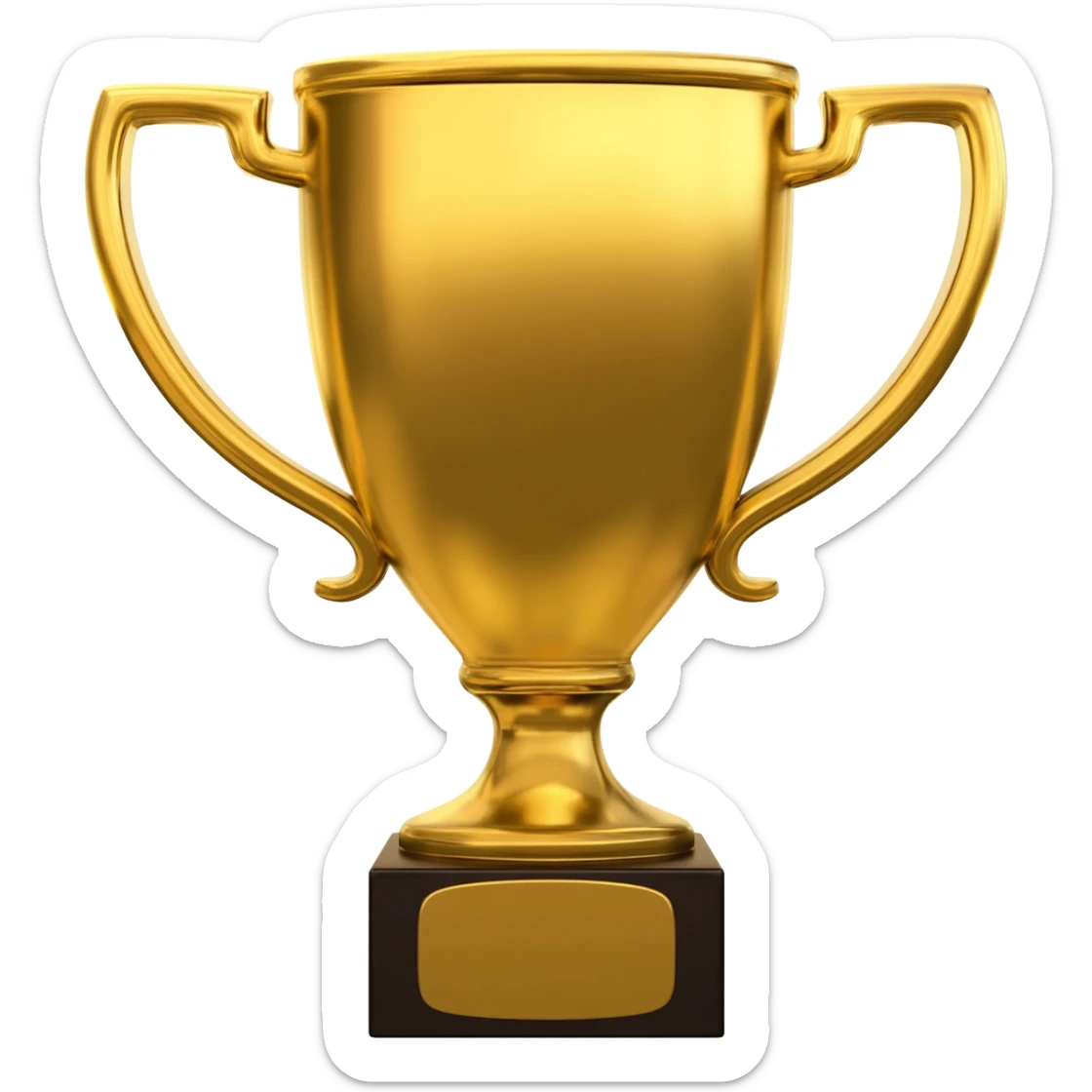 créame un emoji de el símbolo de champions sticker