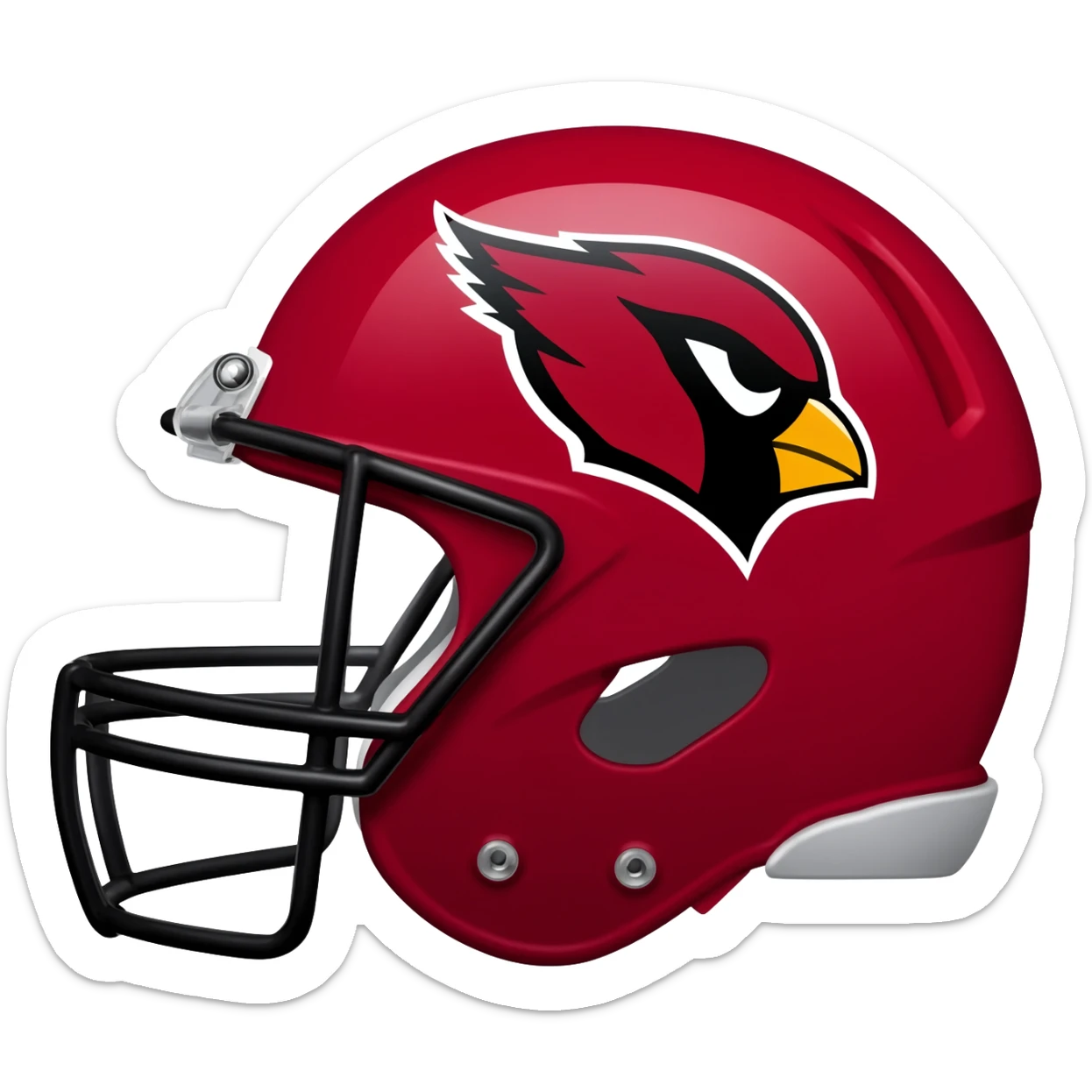 Arizona Cardinals NFL helmet sticker