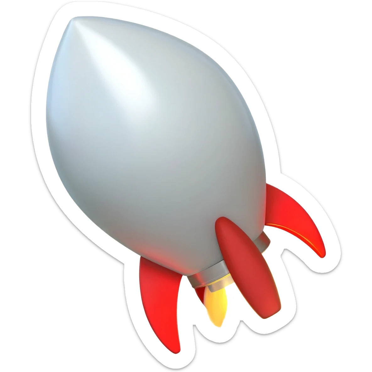 rocket sticker