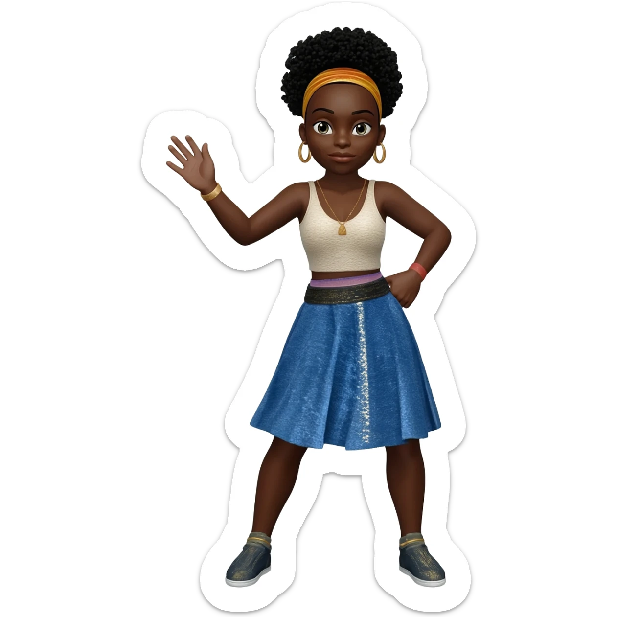 Gonemili Grace che balla sticker