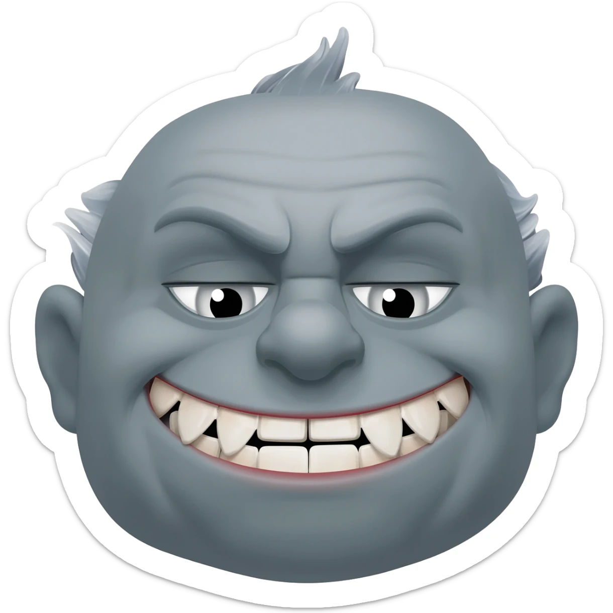 Troll face sticker