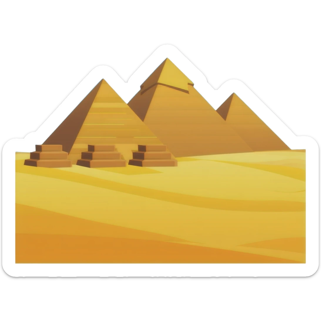 Pyramids of Giza sticker
