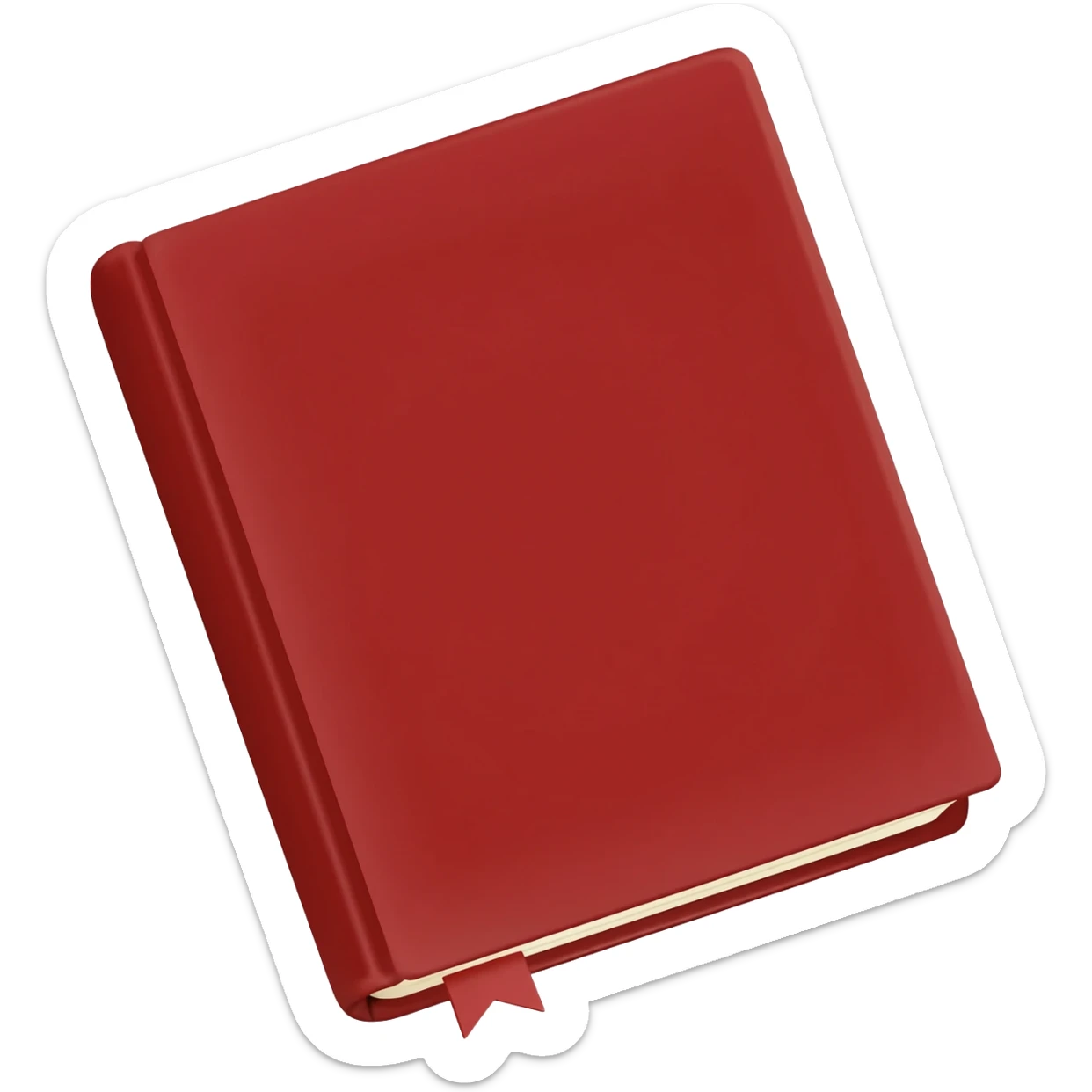 red bible sticker