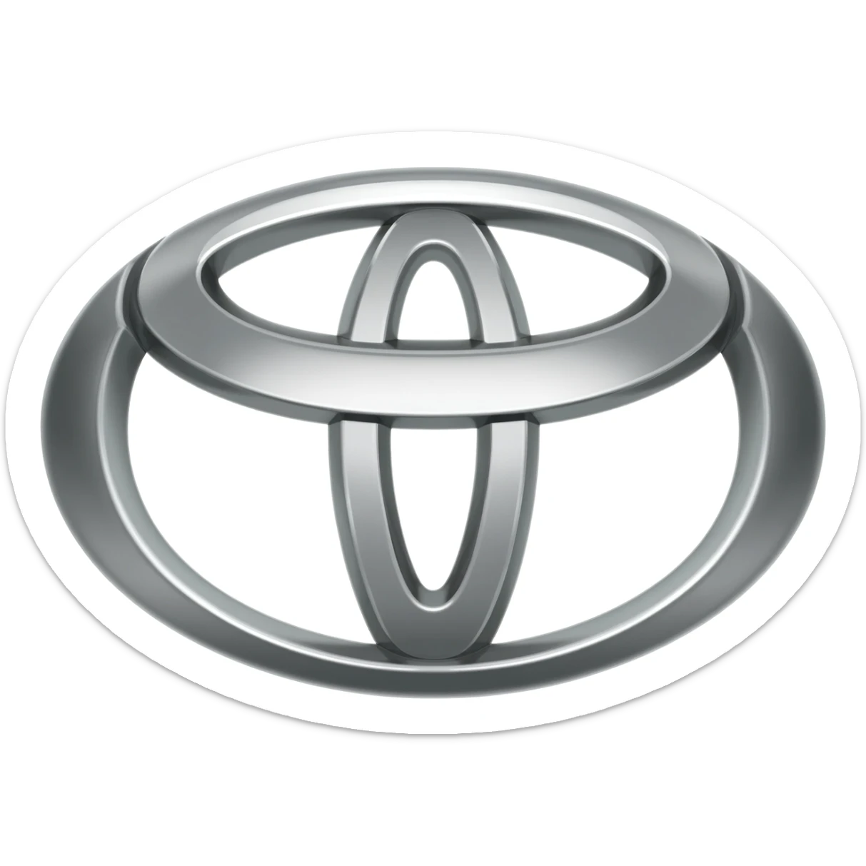 Toyota logo emoji sticker