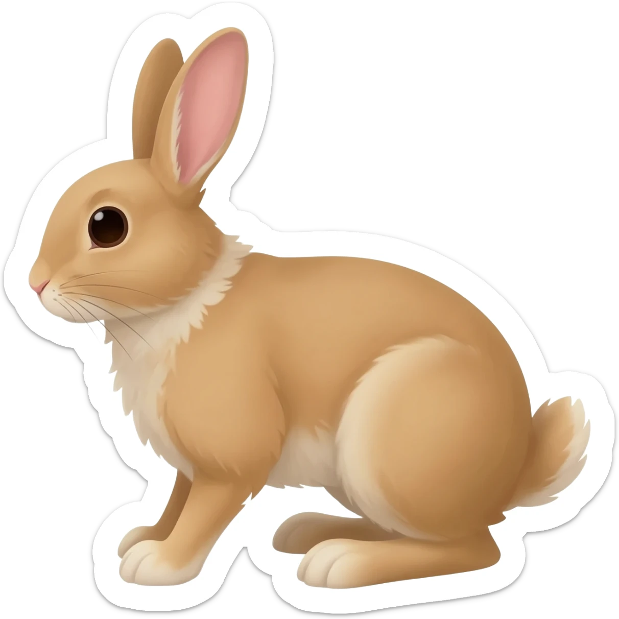 Lapin stylee sticker