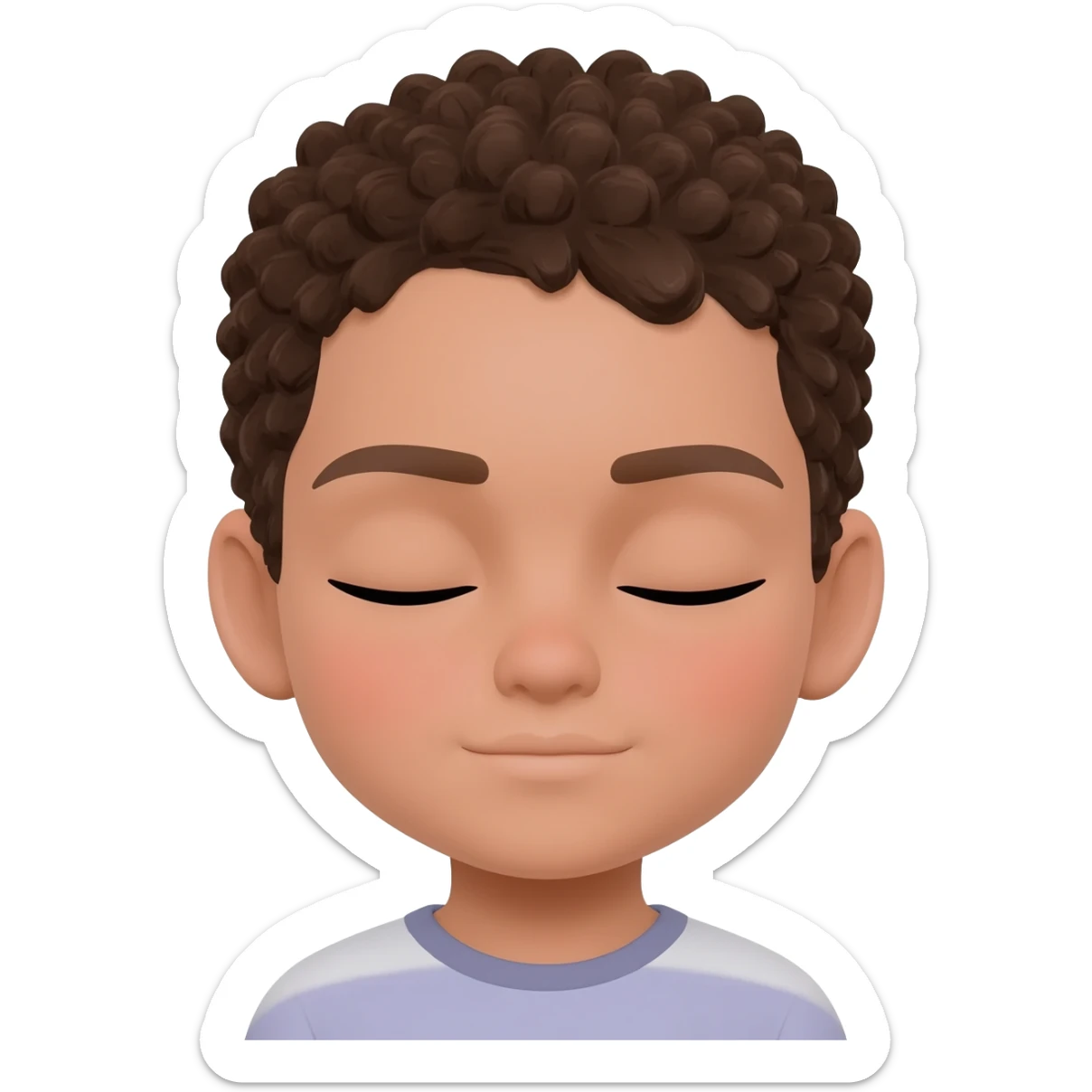 Gonemili Grace sleeping sticker