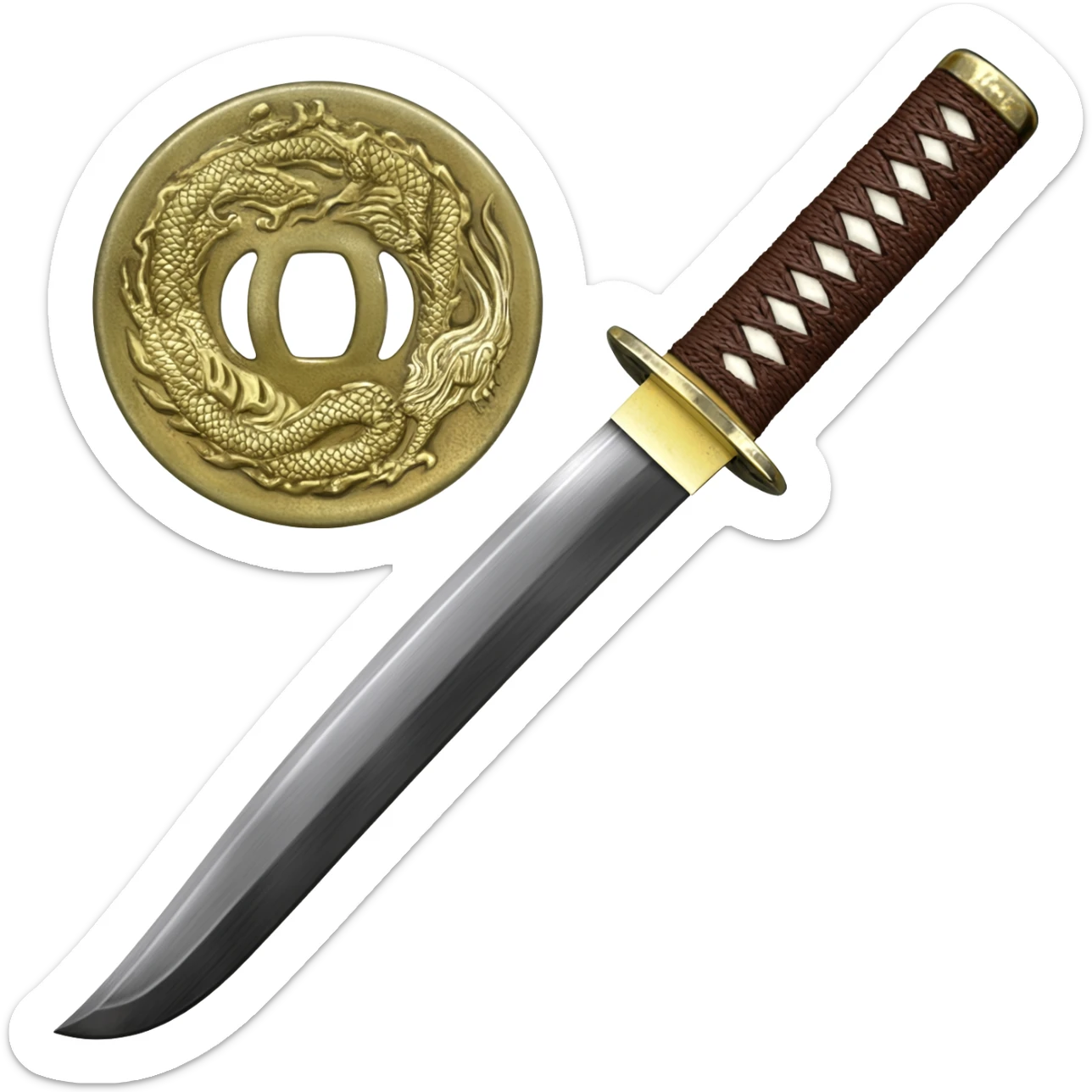 A  katana sticker